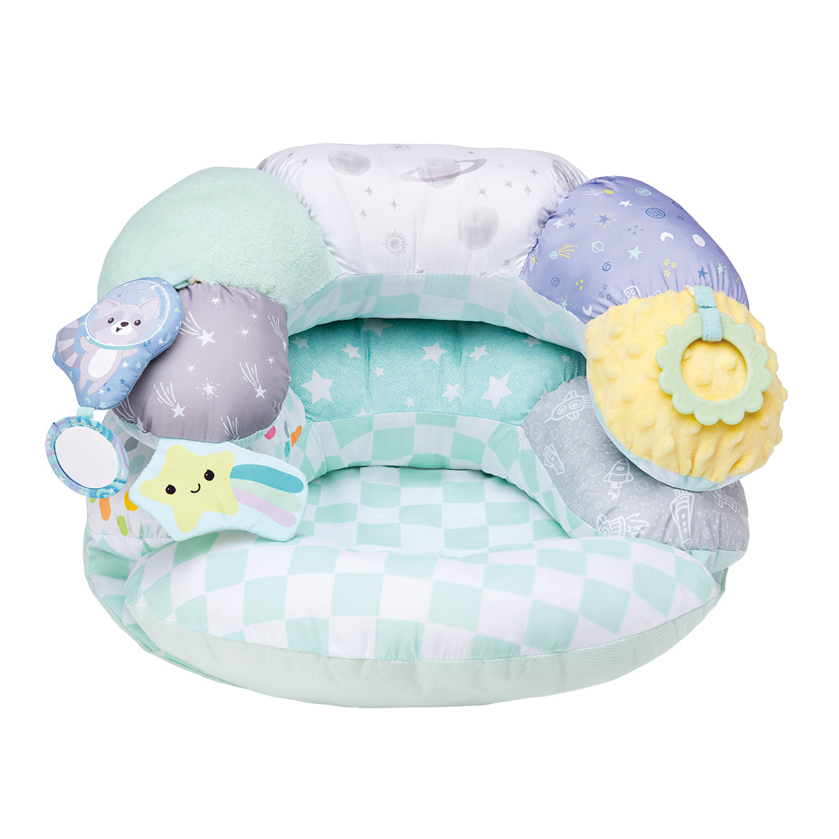 2-IN-1 TUMMY TIME & SEATED SUPPORT